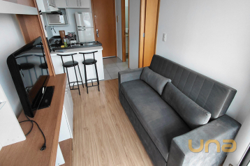 Imobiliária Cilar Aluga Apartamento 1 Quarto no Centro com 68,