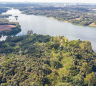 Chácara com frente para a represa do Passaúna