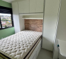 Apartamento com 1 dormitório semimobiliado para alugar no Bom 