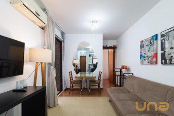 APARTAMENTO 1 QUARTO - ÁREA TOTAL 54,00 m² - CENTRO - REF 6032