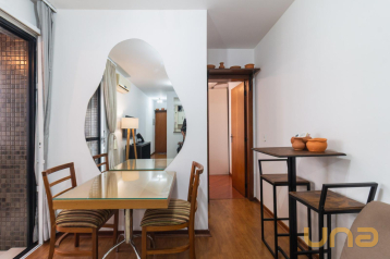 APARTAMENTO 1 QUARTO - ÁREA TOTAL 54,00 m² - CENTRO - REF 6032