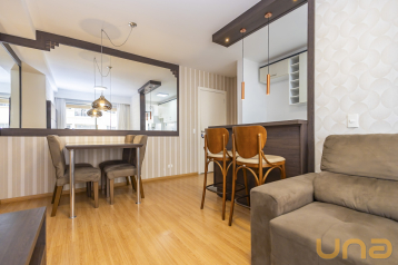 Apartamento 60m² Semi Mobiliado com 02 quartos no Ecoville - C