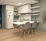 Apartamento no BATEL de 63,10 m²  - 39777.003-GL