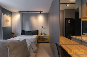 APARTAMENTO 1 QUARTO - ÁREA TOTAL 42,50m² - CENTRO - REF 6057-