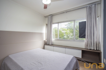 Apartamento 24m² Mobiliado com 01 quarto no Centro Cívico - Cu