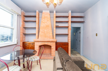 Apartamento mobiliado para alugar no Centro de 2 quartos - Edi