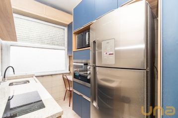 Apartamento mobiliado para alugar no Centro de 2 quartos - Edi