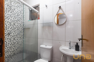 CASA COM 2 QUARTOS - ÁREA TOTAL DE 43,91m² - CAMPO DO SANTANA 