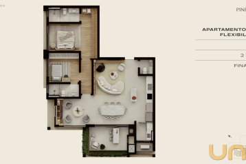 Venda apartamento 02 quartos Cabral Curitiba