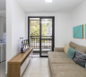 Apartamento mobiliado 2 quartos Ecoville Curitiba
