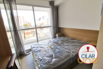 Imobiliária Cilar Aluga Apartamento no Centro com 29,25m², Ref