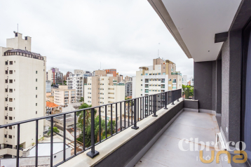 Apartamento mobiliado para alugar com 1 quarto no Batel – Edif