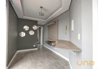 Apartamento semi mobiliado no Portão