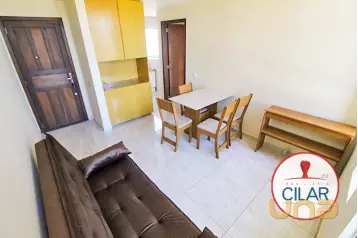 Imobiliária Cilar Aluga Apartamento 1 Quarto no Centro com 61,