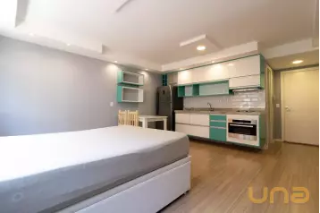 STUDIO COM ÁREA TOTAL DE 52,36m² - ALTO DA GLÓRIA - REF 6154