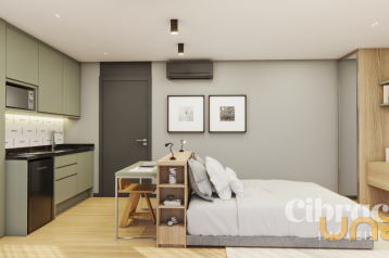 Studio à venda no Centro de Curitiba – TBG Studios