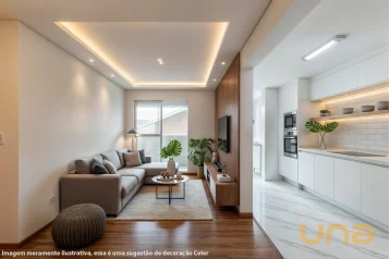 APARTAMENTO COM 2 QUARTOS - ÁREA TOTAL DE 108,71m² - JARDIM BO