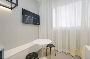 Studio mobiliado 30m² no Batel - Curitiba/PR