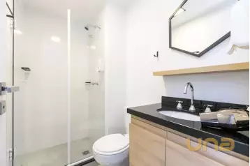 Studio Mobiliado 28m² no Centro - Curitiba/PR