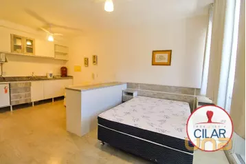 Imobiliária Cilar Aluga Stúdio no Centro Cívico com 46,68m², R