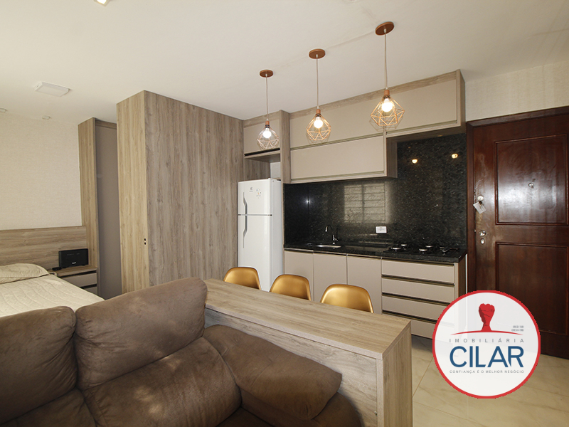 Studio com 1 quarto para Alugar, 35.4 m² por R$ 2.143,32/mês - Rua Alferes Poli, 459, Centro, Curitiba