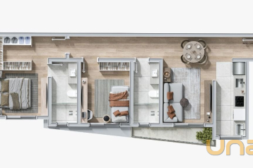 Apartamento com 2 dormitórios à venda, 65 m² por R$ 602.800,00